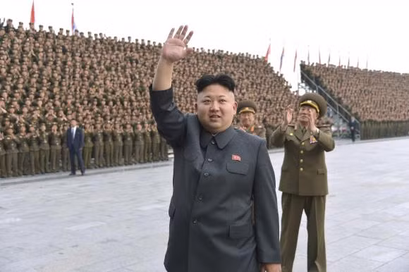 Nhà lãnh đạo Triều Tiên Kim Jong-un.