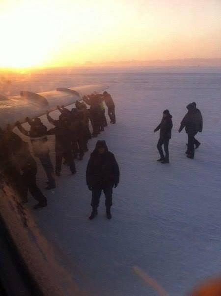 Sự kiện hi hữu xảy ra ở Siberia.