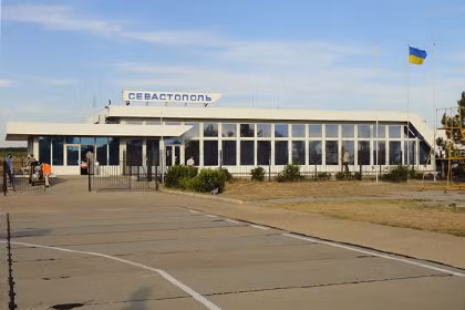 Sân bay "Belbek" ở Sevastopol