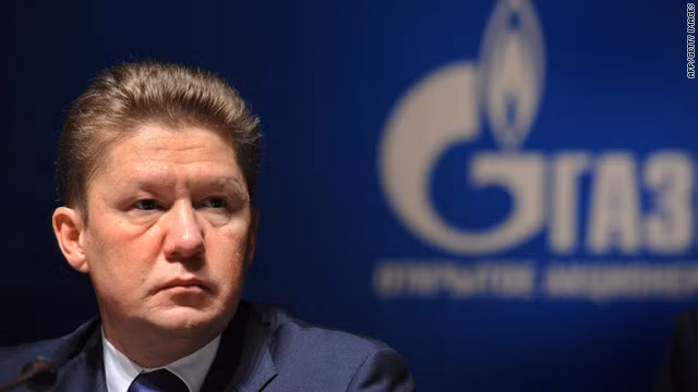 Alexei Miller - Giám đốc điều hành tập đoàn khí đốt Gazprom. Alexei Miller - Giám đốc điều hành tập đoàn khí đốt Gazprom.