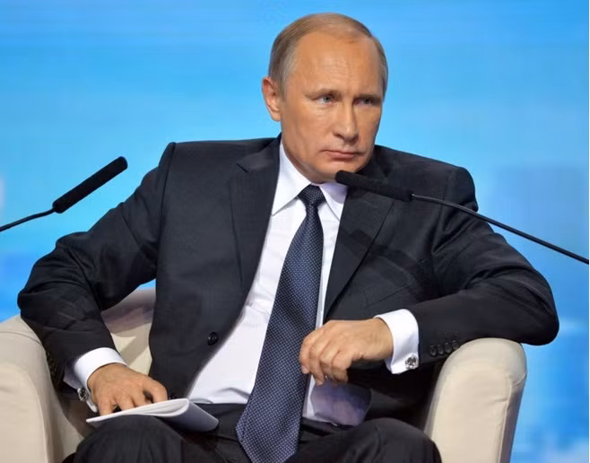 Tổng thống Nga Vladimir Putin.