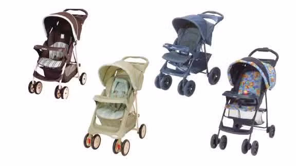 Một loạt xe đẩy của Graco cũng bị thu hồi do lỗi có thể khiến tay trẻ bị kẹt phải cắt bỏ.