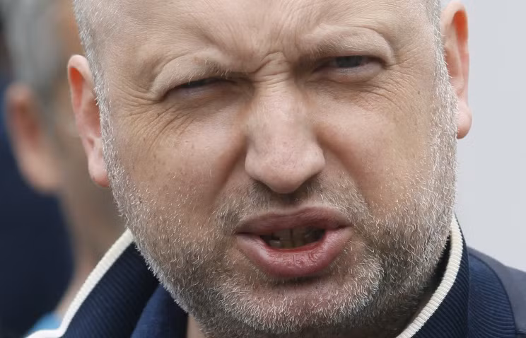 Chủ tịch Quốc hội kiêm Tổng thống tạm quyền Ukraina Alexander Turchinov. Chủ tịch Quốc hội kiêm Tổng thống tạm quyền Ukraina Alexander Turchinov.