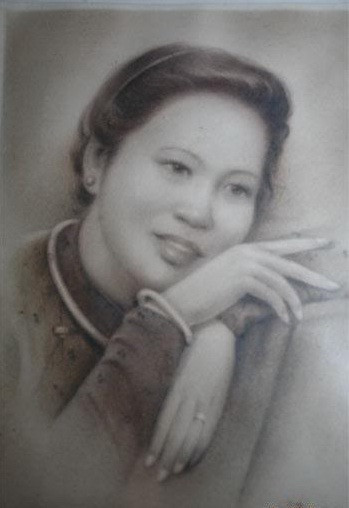 Á hậu của cuộc thi hoa hậu xứ Mường năm 1942: người đẹp Hoàng Thị Liên (ảnh tư liệu)