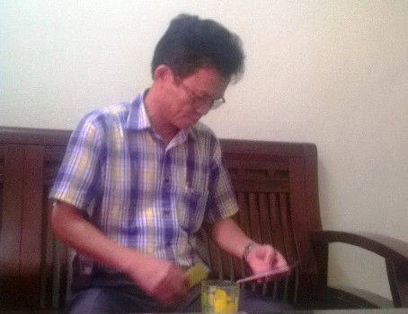 Ông Bùi Nguyên Tiến, Hiệu trưởng trường THPT Nguyễn Trãi (ảnh: ĐỨC THIỆN) Ông Bùi Nguyên Tiến, Hiệu trưởng trường THPT Nguyễn Trãi (ảnh: ĐỨC THIỆN)
