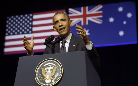 Tổng thống Mỹ Barack Obama. Tổng thống Mỹ Barack Obama.