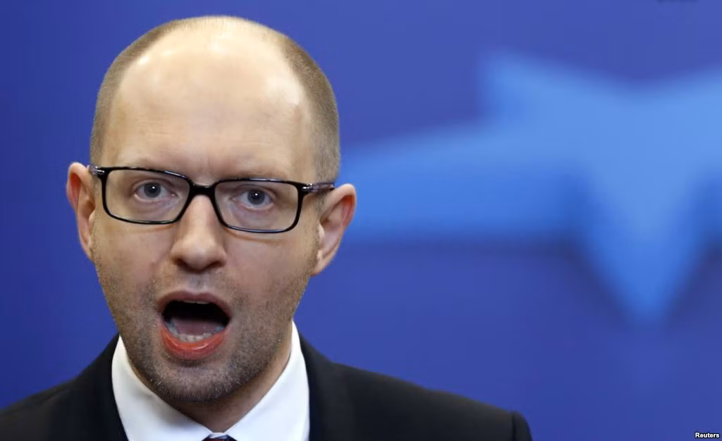 Thủ tướng Ukraine Yatsenyuk.