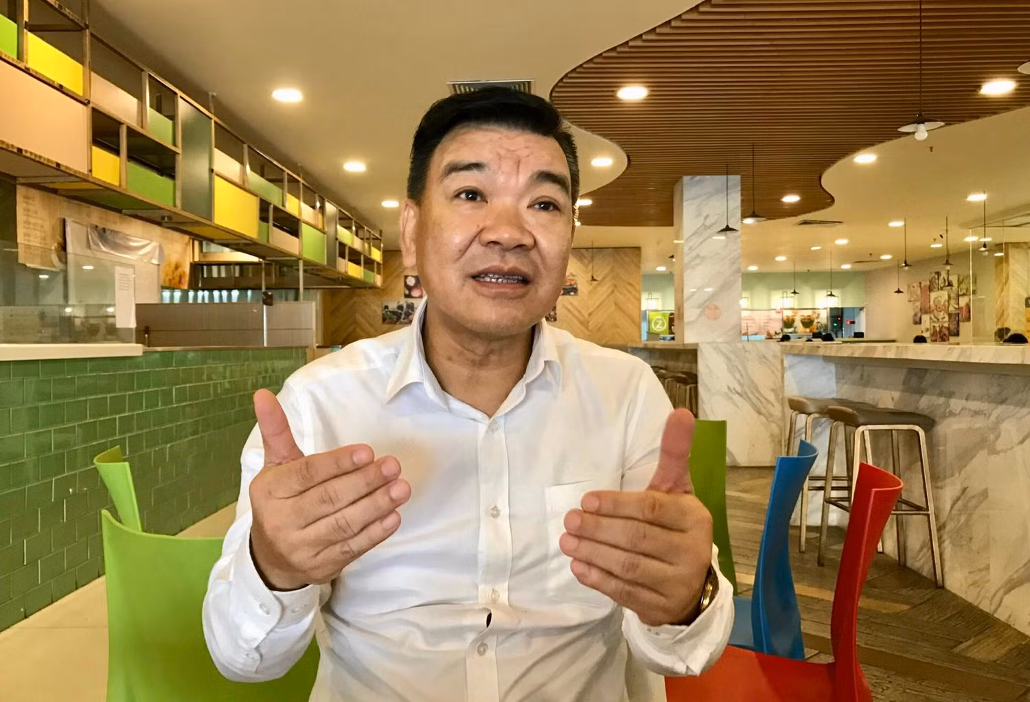 Ông Nguyễn Ngọc Bảo: “Tổng Bí thư tái đắc cử, quyền lực sẽ tiếp tục được kiểm soát chặt chẽ”. Ảnh: Cao Kim Anh.