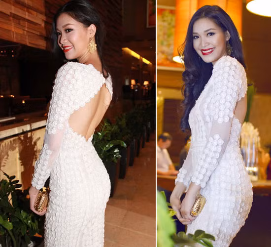 Hoa hậu Thuỳ Dung khoe vóc dáng hình chữ S trong chiếc váy ren trắng điệu đà Hoa hậu Thuỳ Dung khoe vóc dáng hình chữ S trong chiếc váy ren trắng điệu đà