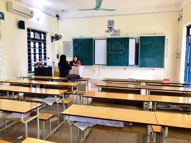 Trong ngày 25/3, hơn 500 học sinh Trường trung học phổ thông Tiên Yên nghỉ học bất thường (Ảnh: CTV) Trong ngày 25/3, hơn 500 học sinh Trường trung học phổ thông Tiên Yên nghỉ học bất thường (Ảnh: CTV)