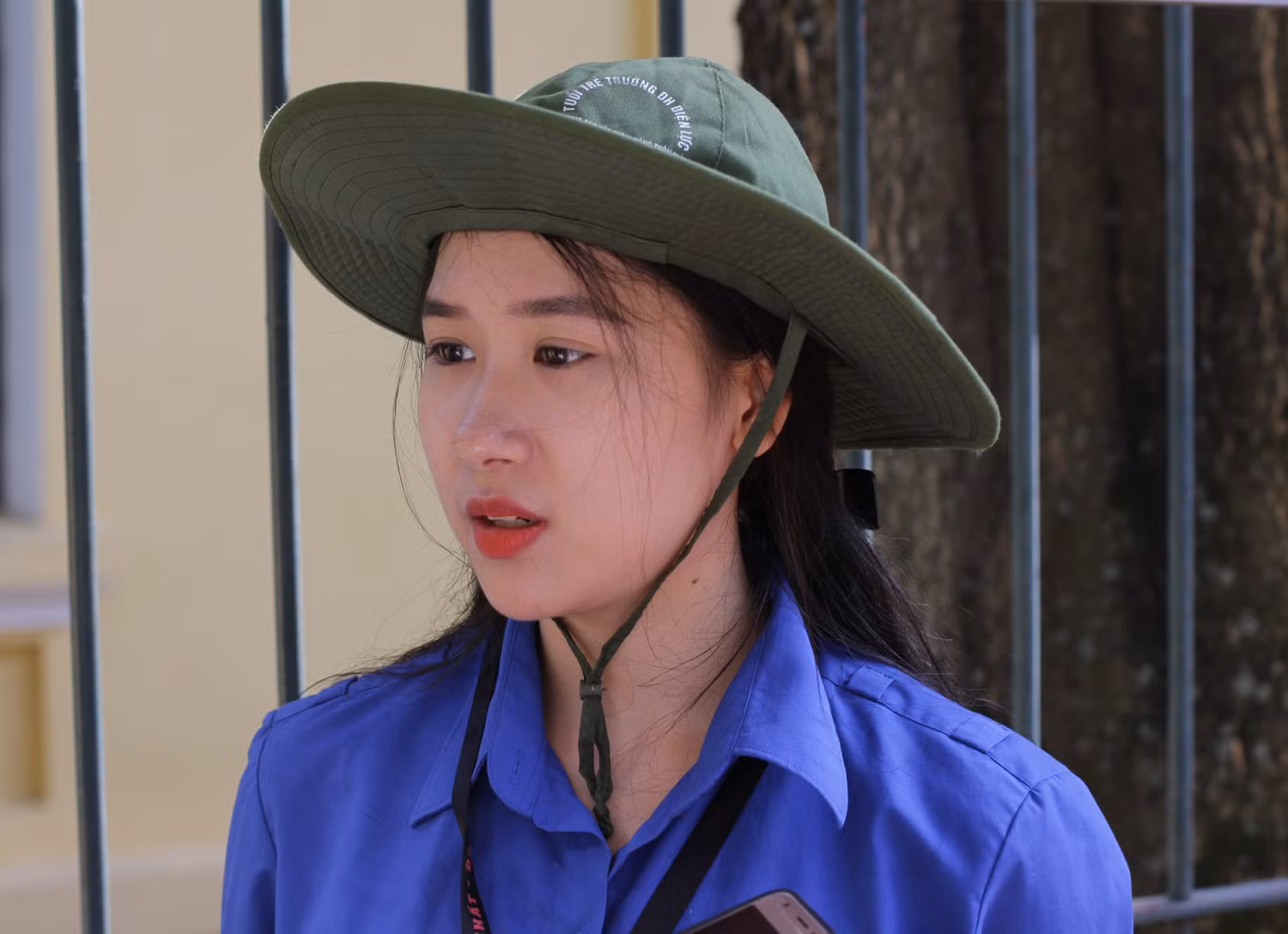 Sinh viên Nguyễn Thùy Dương (Trường Đại học Điện lực, ban Truyền thông chương trình “Tiếp sức mùa thi”). Sinh viên Nguyễn Thùy Dương (Trường Đại học Điện lực, ban Truyền thông chương trình “Tiếp sức mùa thi”).