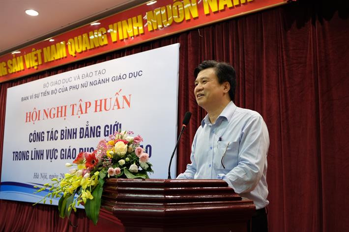 Thứ trưởng Nguyễn Hữu Độ phát biểu tại hội nghị (Ảnh: moet.gov.vn) Thứ trưởng Nguyễn Hữu Độ phát biểu tại hội nghị (Ảnh: moet.gov.vn)