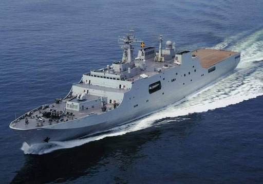 Tàu vận tải đổ bộ Type 071 Tỉnh Cương Sơn của Hạm đội Nam Hải, Hải quân Trung Quốc