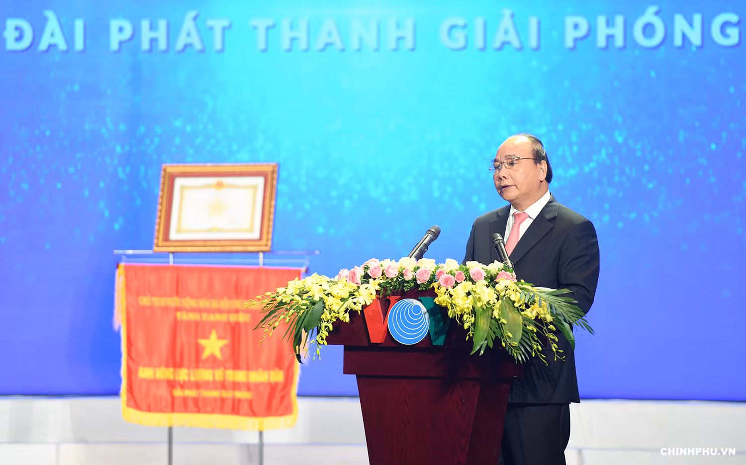 Thủ tướng phát biểu tại buổi lễ. (Ảnh: VGP)
