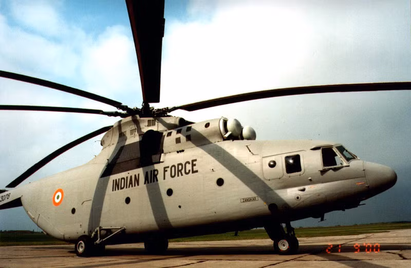 Máy bay trực thăng hạng nặng Mi-26 của Không quân Ấn Độ