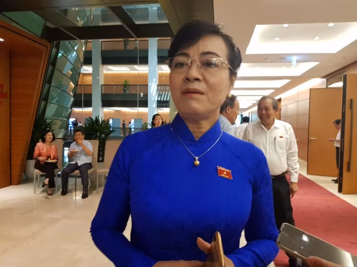 Đại biểu Nguyễn Thị Quyết Tâm. Ảnh: Nguyễn Dũng.