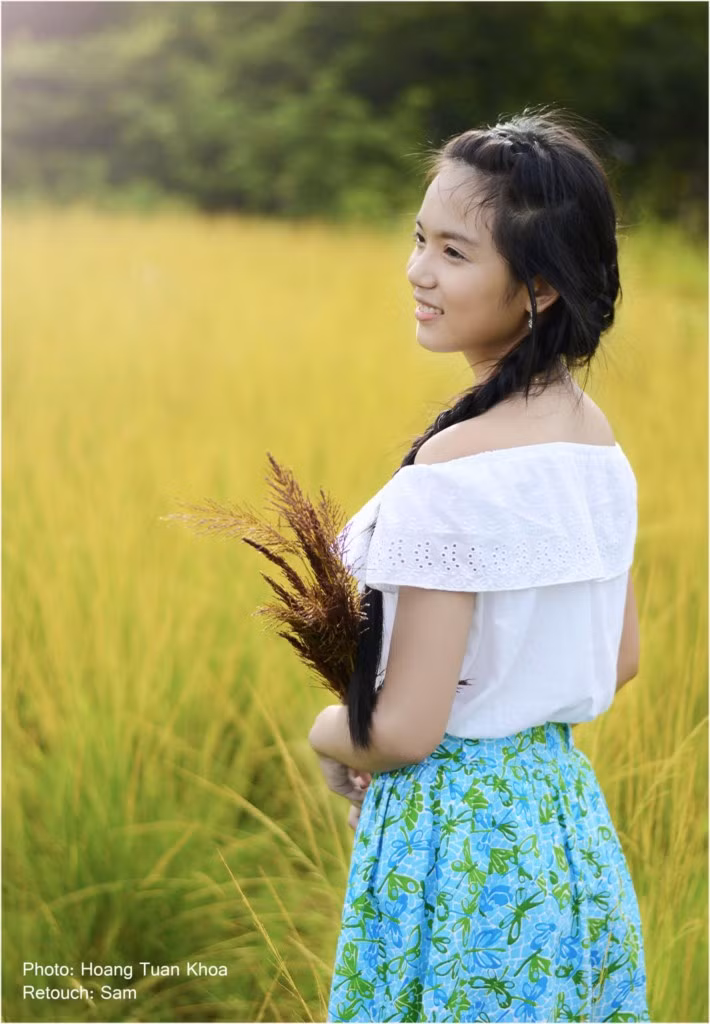 Ngoại hình khá duyên dáng, gương mặt tươi sáng như thiên thần, Đan Khanh có mong ước trở thành một người mẫu ảnh chuyên nghiệp