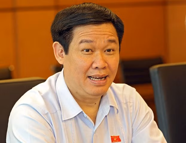 Đại biểu Vương Đình Huệ - Trưởng ban Kinh tế trung ương
