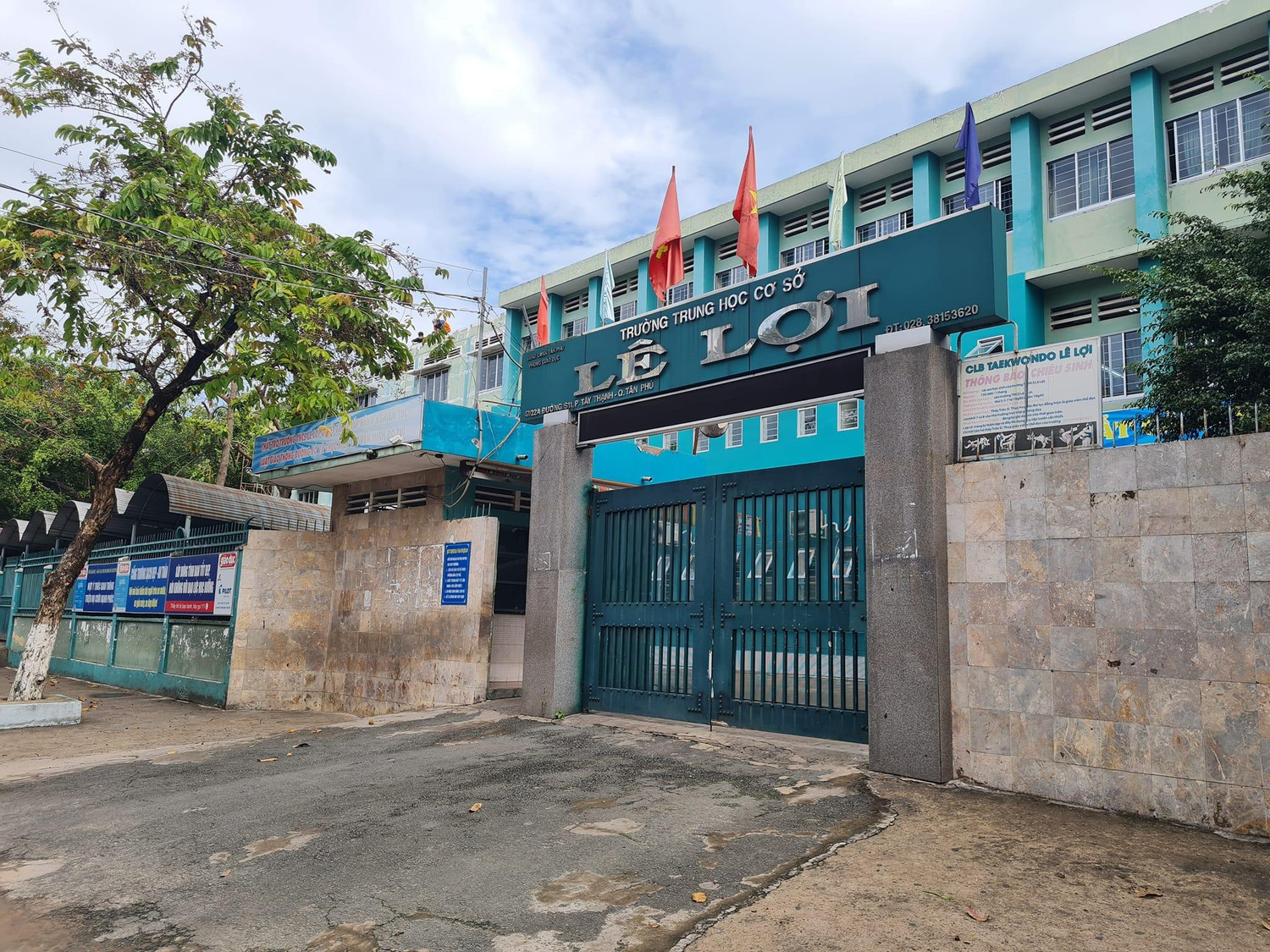 Trường trung học cơ sở Lê Lợi, quận Tân Phú, Thành phố Hồ Chí Minh (ảnh minh họa: P.L)