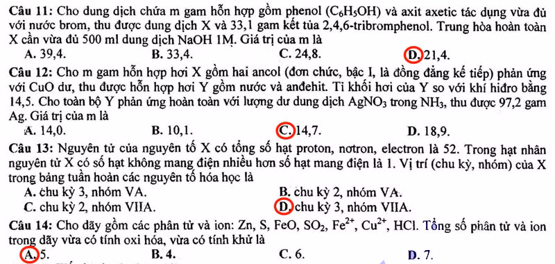 ĐÁP ÁN TIẾNG ANH KHỐI A1, D1 HỆ CAO ĐẲNG 2012 - ĐÁP ÁN MÔN VĂN KHỐI C, D HỆ CAO ĐẲNG 2012 - ĐÁP ÁN MÔN SINH KHỐI B HỆ CAO ĐẲNG 2012 - ĐÁP ÁN MÔN VẬT LÝ KHỐI A, A1 HỆ CAO ĐẲNG 2012 - ĐÁP ÁN MÔN LỊCH SỬ KHỐI C HỆ CAO ĐẲNG 2012 - ĐÁP ÁN MÔN LỊCH SỬ KHỐI C HỆ CAO ĐẲNG 2012