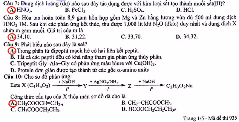 ĐÁP ÁN TIẾNG ANH KHỐI A1, D1 HỆ CAO ĐẲNG 2012 - ĐÁP ÁN MÔN VĂN KHỐI C, D HỆ CAO ĐẲNG 2012 - ĐÁP ÁN MÔN SINH KHỐI B HỆ CAO ĐẲNG 2012 - ĐÁP ÁN MÔN VẬT LÝ KHỐI A, A1 HỆ CAO ĐẲNG 2012 - ĐÁP ÁN MÔN LỊCH SỬ KHỐI C HỆ CAO ĐẲNG 2012 - ĐÁP ÁN MÔN LỊCH SỬ KHỐI C HỆ CAO ĐẲNG 2012