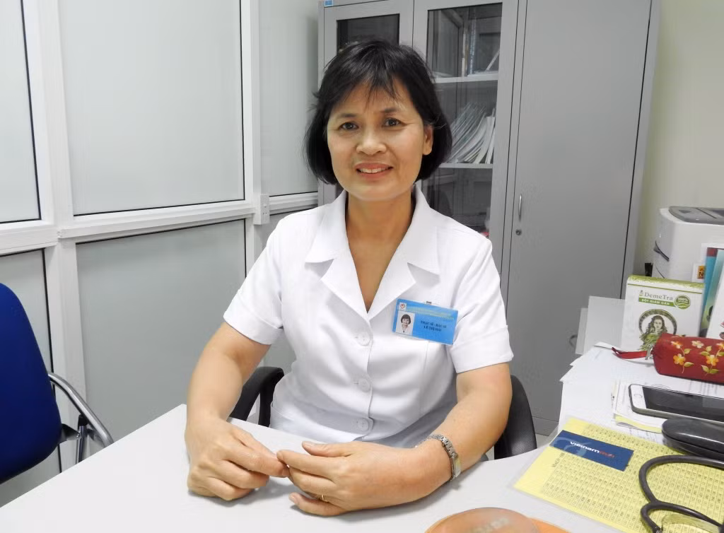 Thạc sĩ, Bác sĩ Lê Thị Hải - Giám đốc Trung tâm tư vấn dinh dưỡng - Viện dinh dưỡng Quốc gia. (Ảnh: NVCC)