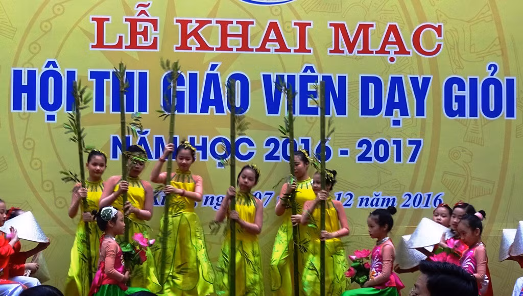 Có hay không chuyện Hội thi giáo viên dạy giỏi bị tác động? (Ảnh minh họa: Sở Giáo dục và Đào tạo Hà Nội)