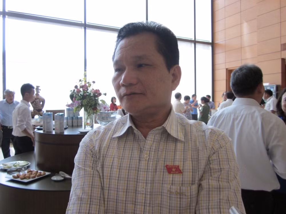 Đại biểu Bùi Sỹ Lợi. (Ảnh: Đỗ Thơm)