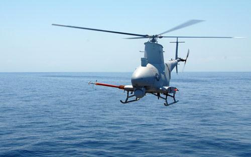 Máy bay trực thăng do thám không người lái MQ-8 Fire Scout Mỹ Máy bay trực thăng do thám không người lái MQ-8 Fire Scout Mỹ