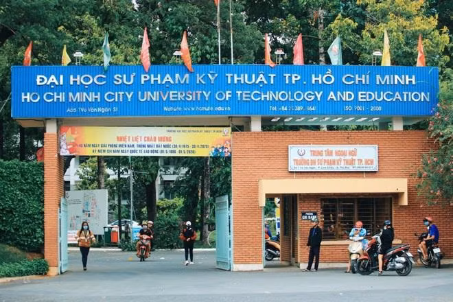 Trường Đại học Sư phạm Kỹ thuật Thành phố Hồ Chí Minh hiện thiếu nhiều vị trí lãnh đạo chủ chốt (ảnh: website nhà trường)