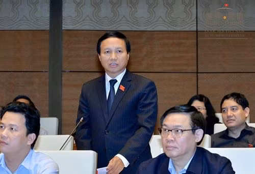 Ông Ngô Đức Mạnh trước đây thuộc Đoàn đại biểu Quốc hội tỉnh Bình Thuận - (Ảnh: Văn Bình - Cổng thông tin điện tử Quốc hội) Ông Ngô Đức Mạnh trước đây thuộc Đoàn đại biểu Quốc hội tỉnh Bình Thuận - (Ảnh: Văn Bình - Cổng thông tin điện tử Quốc hội)