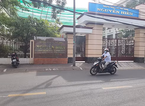 Trường trung học phổ thông Nguyễn Hiền, quận 11, Thành phố Hồ Chí Minh (ảnh: P.L)