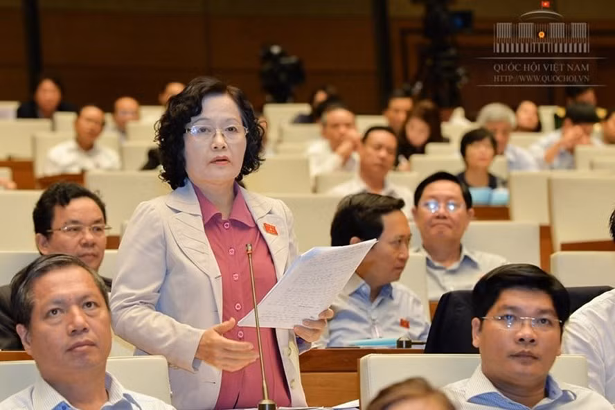 Đại biểu Trần Thị Quốc Khánh. (Ảnh: Quochoi.vn) Đại biểu Trần Thị Quốc Khánh. (Ảnh: Quochoi.vn)
