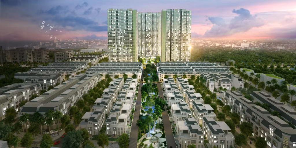 Phối cảnh Khu đô thị Vinhome Gardenia (Vinhomes Mỹ Đình) là tổ hợp dự án căn hộ cao cấp, văn phòng Phối cảnh Khu đô thị Vinhome Gardenia (Vinhomes Mỹ Đình) là tổ hợp dự án căn hộ cao cấp, văn phòng