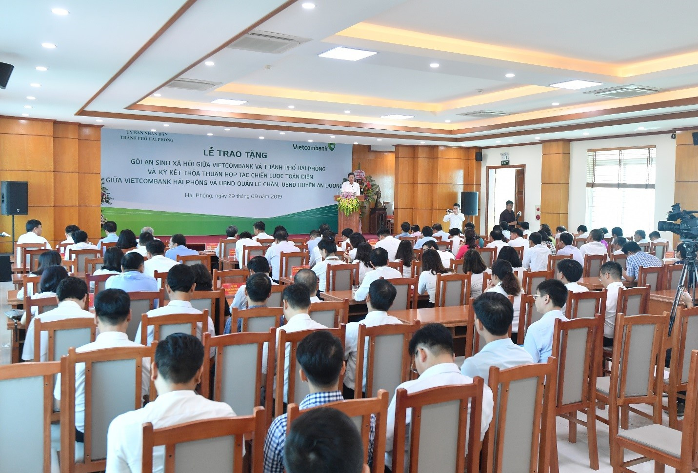 Toàn cảnh buổi lễ