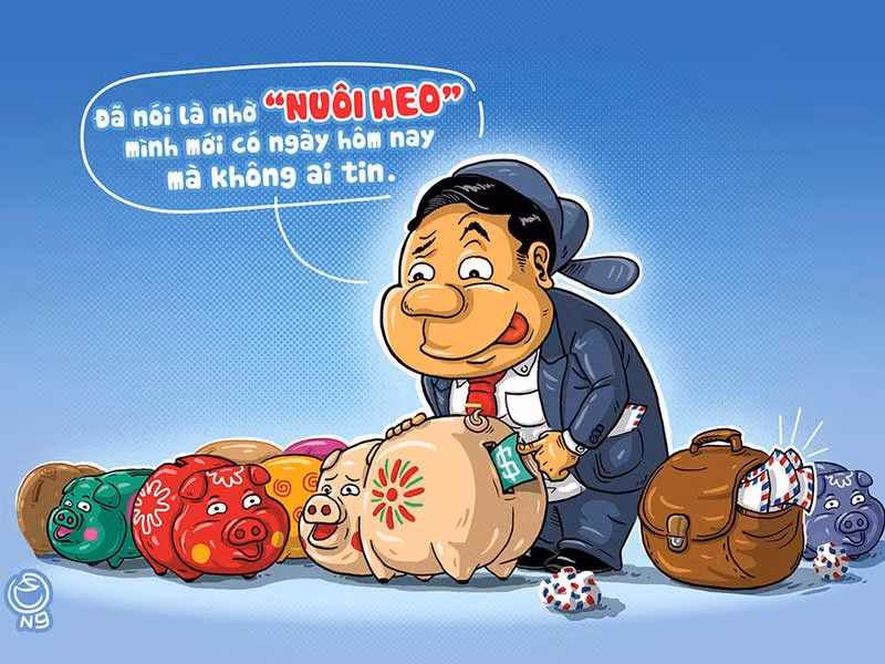 Ảnh biếm họa đăng trên Hoinhabaovietnam.vn Ảnh biếm họa đăng trên Hoinhabaovietnam.vn