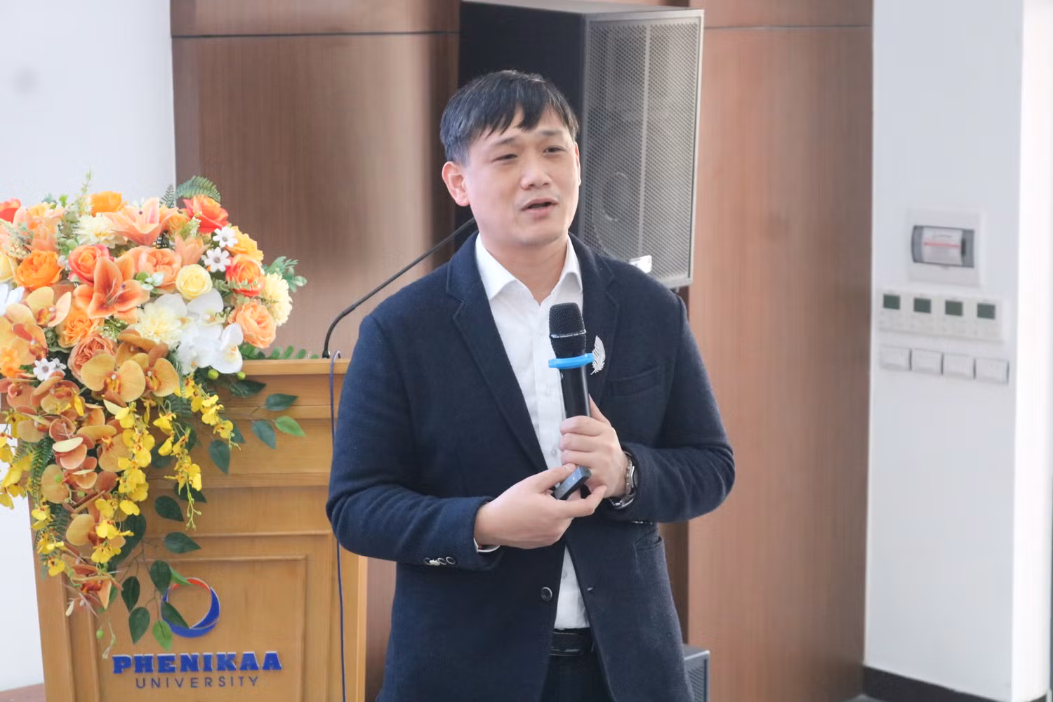 Tiến sĩ Trương Quang Trung - Trường Đại học Y Hà Nội. Ảnh: DN Tiến sĩ Trương Quang Trung - Trường Đại học Y Hà Nội. Ảnh: DN