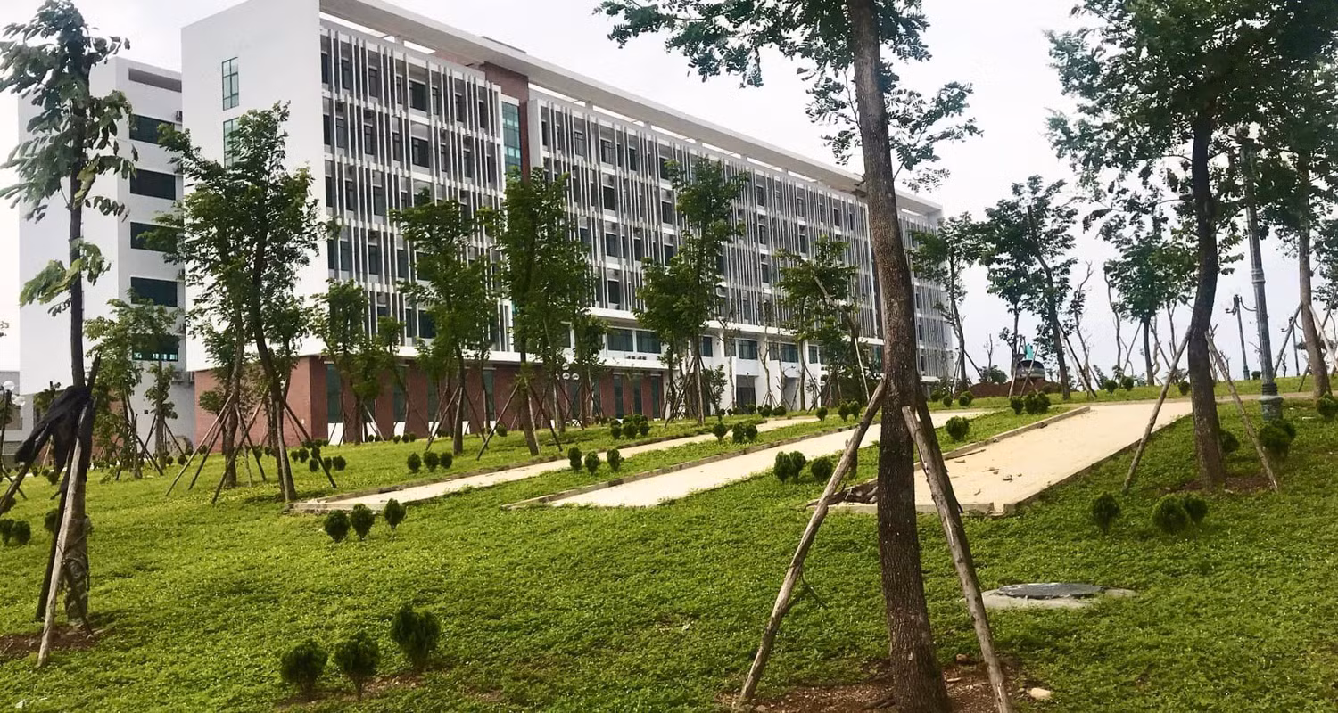 Cơ sở Đại học Quốc gia Hà Nội tại Hòa Lạc. Ảnh: VNU