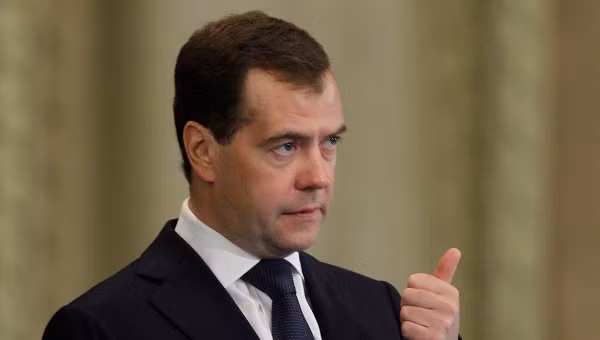 Tổng thống Nga Medvedev