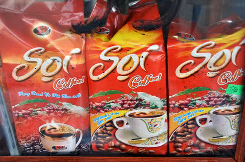 Nhãn hiệu “cà phê” Sọi của cơ sở Thông Phát