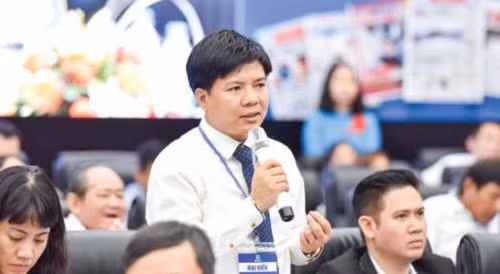 Ông Nguyễn Ngọc Thủy chia sẻ tại Diễn đàn kinh tế miền Trung. Ông Nguyễn Ngọc Thủy chia sẻ tại Diễn đàn kinh tế miền Trung.
