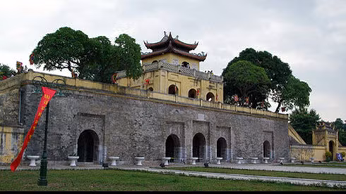 Hoàng Thành Thăng Long - một di sản văn hóa quốc gia. ảnh: vov.