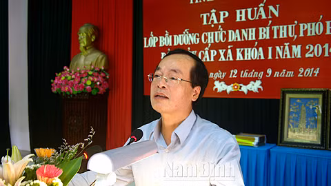 Ông Phạm Hồng Hà được điều động giữ chức Thứ trưởng Bộ Xây dựng. ảnh: namdinh.gov.vn