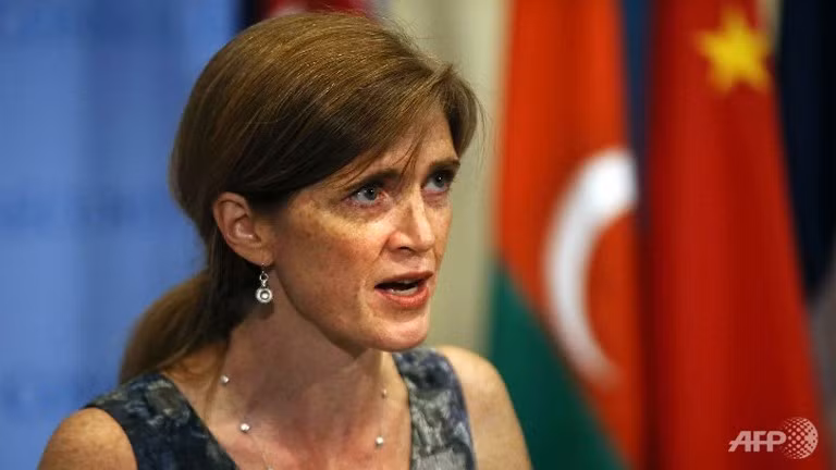 Đại sứ Mỹ tại Liên Hợp Quốc Samantha Power.