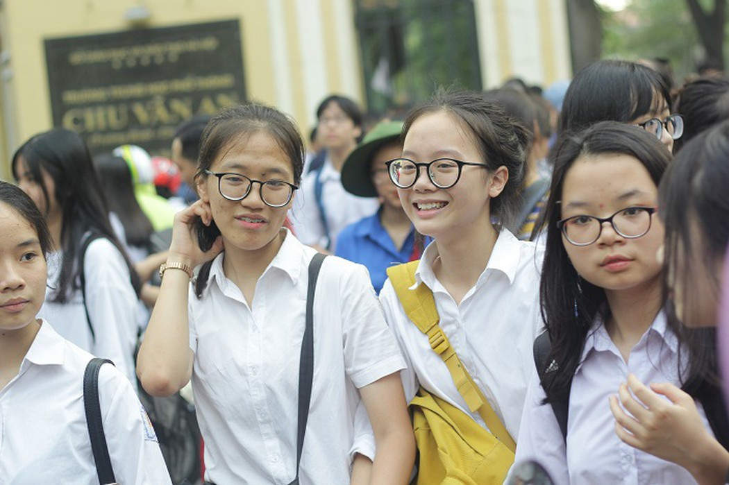 Học 5 thi 5,học 7 thi 7,đâu nhất thiết phải kéo dài năm học (Ảnh:V.N)