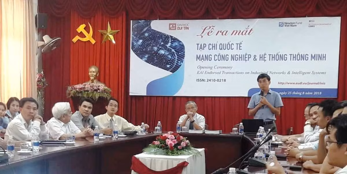 Đại học Duy Tân ra mắt Tạp chí quốc tế Mạng Công nghiệp và Hệ thống Thông minh.