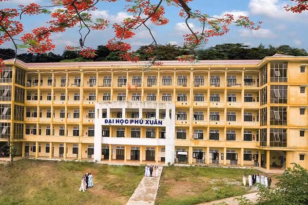 Ảnh minh họa website trường Đại học Phú Xuân. Ảnh minh họa website trường Đại học Phú Xuân.