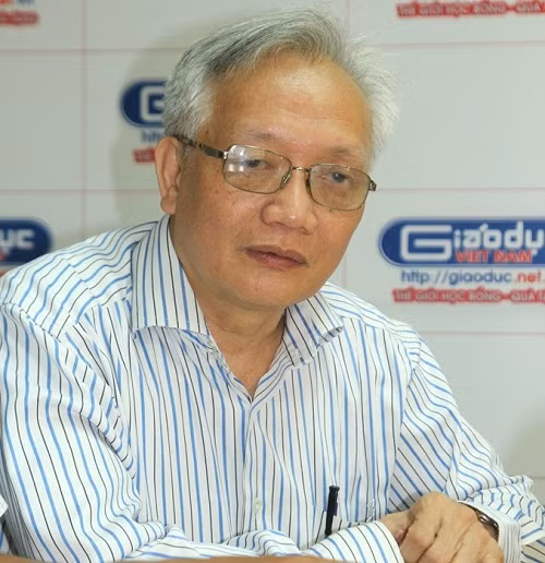 TS. Nguyễn Tùng Lâm - Chủ tịch Hội Khoa học Tâm lý giáo dục Hà Nội. Ảnh Xuân Trung
