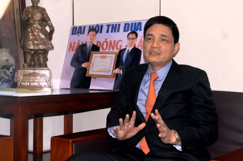TS. Nguyễn Thanh Phong - Cục trưởng Cục An toàn thực phẩm (Bộ Y tế) ảnh: H.Lực.