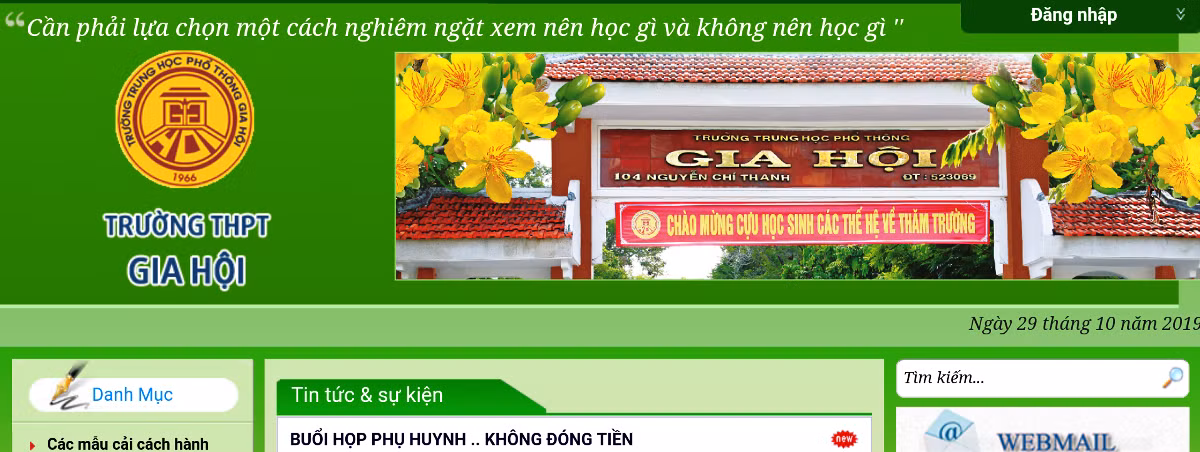 Thừa Thiên Huế lần đầu thi tuyển chức danh Hiệu trưởng Trường trung học phổ thông Gia Hội.